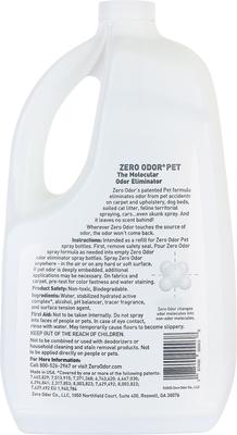 Show full view: Zero Odor Pet Odor Eliminator, 64-fl oz bottle slide 3 of 12