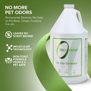 Zero Odor Pet Odor Eliminator Refill, 128-fl oz bottle