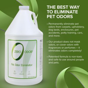 Zero Odor Pet Odor Eliminator Refill, 128-fl oz bottle