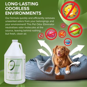 Zero Odor Pet Odor Eliminator Refill, 128-fl oz bottle