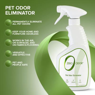 Show full view: Zero Odor Pet Odor Eliminator Spray, 16-fl oz bottle slide 6 of 12