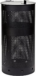 Zero Waste USA Round Dog Waste Can, Black
