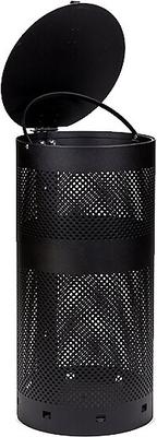 Show full view: Zero Waste USA Round Dog Waste Can, Black slide 2 of 2