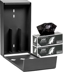 Zero Waste USA Starter Station Pet Waste Roll Bag System, 400 bags, Black slide 2 of 2