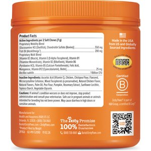 Zesty Paws 8-in-1 Bites Chicken Flavored Soft Chews Multivitamin for Dogs, 90 count
