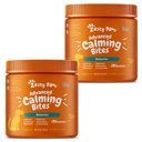 Zesty Paws Advanced Hemp Melatonin Calming Bites Turkey Flavored Soft Chews Composure Supplement for Dogs, 180 count