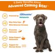 Show in main carousel: Zesty Paws Advanced Hemp Melatonin Calming Bites Turkey Flavored Soft Chews Composure Supplement for Dogs, 90 count slide 2 of 11