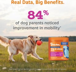 Zesty Paws Advanced Mobility Bites Chicken Flavored Soft Chews Glucosamine Hip & Joint Supplement for Senior Dogs, 90 count slide 2 of 8