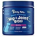 Zesty Paws Advanced Mobility Bites Chicken Flavored Soft Chews Glucosamine Hip & Joint Supplement for Senior Dogs, 90 count