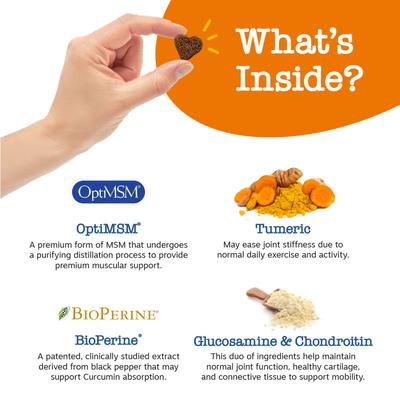 Show full view: Zesty Paws Advanced Mobility Chicken Flavored Chews Joint Supplement + Blue Buffalo Life Protection Formula Chicken & Brown Rice Recipe Dry Food for Senior Dogs slide 8 of 9