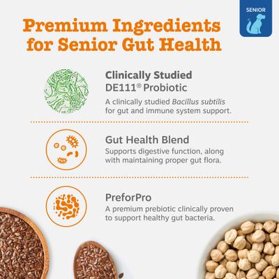 Show full view: Zesty Paws Advanced Probiotic Bites Chicken Flavored Soft Chews Digestive Supplement for Senior Dogs, 90 Count slide 4 of 13