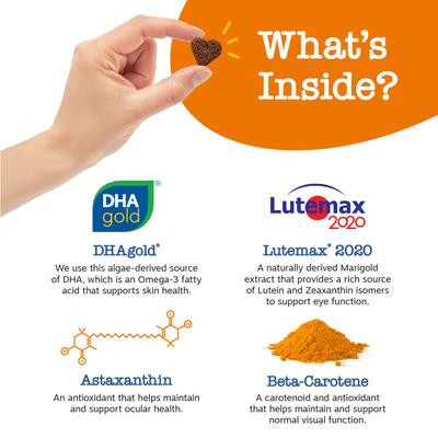 Show full view: Zesty Paws Advanced Vision Chicken Flavored Soft Chews Vision Supplement & Advanced Mobility Chicken Flavored Chews Hip & Joint Supplement for Senior Dogs slide 4 of 9