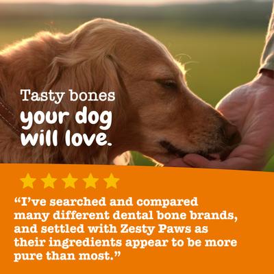 Show full view: Zesty Paws All-in-One FUNctional Dental Bones Dental Chews for Small Dogs, 28 count slide 6 of 11