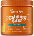 Zesty Paws Calming Bites Bacon Flavored Soft Chews Melatonin Supplement for Cats, 60 count