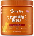 Zesty Paws Cardio Bites Salmon Flavored Soft Chews Heart Supplement for Dogs, 90 count