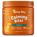 Zesty Paws Hemp Calming Bites Turkey Flavored Soft Chews Supplement for Dogs, 90 count
