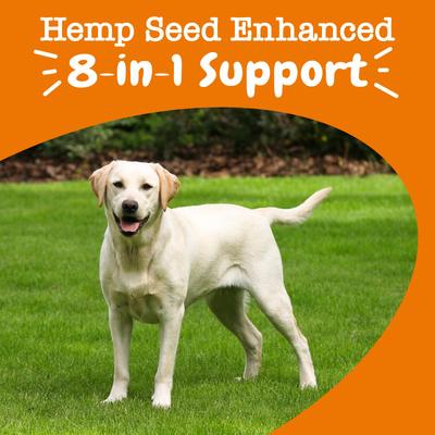 Show full view: Zesty Paws Hemp Elements 8-in-1 Bites Chicken Flavored Soft Chews Multivitamin for Dogs, 180 count slide 7 of 13