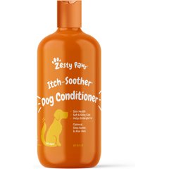 Zesty Paws Itch Soother Dog Conditioner with Oatmeal & Aloe Vera, for Skin Moisture & Shiny Coats, 16-fl oz bottle