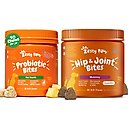Zesty Paws Mobility Bites Hip & Joint Support + Probiotic Bites Digestion Pumpkin Flavor Soft Chews Dog Supplement