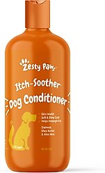 Zesty Paws Oatmeal Anti-Itch Conditioner with Aloe Vera & Organic Shea Butter for Dogs, 16-oz bottle & Zesty Paws Aller-Immune Bites Lamb Flavor Immune System Soft Chews Dog Supplement slide 2 of 9