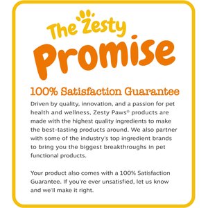 Zesty Paws Omega Skin & Coat Tuna Mousse Lickable Squeeze Supplement for Cats, 18 count
