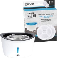 Zeus Cascade Dog Drinking Fountain + Filters, 2 count slide 1 of 7