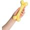 Show in main carousel: Zeus Duo Bone Dog Toy, 7-in, Yellow slide 3 of 5
