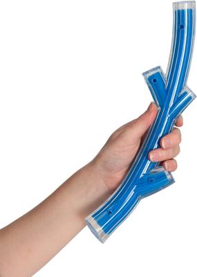 Show full view: Zeus Duo Stick Dog Toy, Blue, 12-in slide 4 of 6