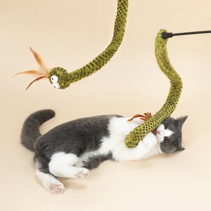 ZEZE Calla Lily Tease Wand Cat Toy