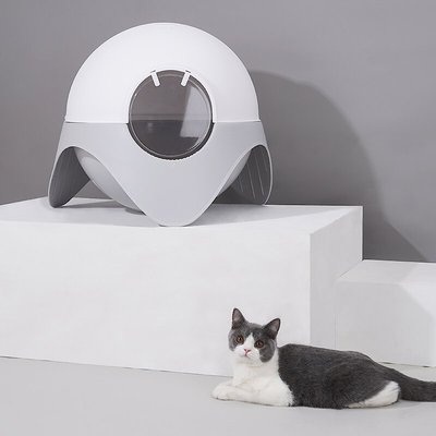 ZEZE ZEZE Space Capsule Cat Litter Box