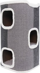 ZEZE Stockholm Multiple Steps Bucket Cat Condo, Large