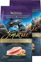 Zignature Catfish Limited Ingredient Formula Dry Dog Food, 50-lb bundle
