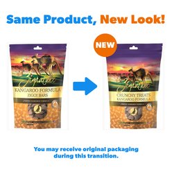 Zignature Crunchy Treats Kangaroo Formula Dog Treats, 12-oz bag slide 2 of 5