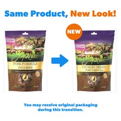 Zignature Crunchy Treats Pork Formula Dog Treats, 12-oz bag slide 2 of 5