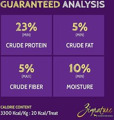 Zignature Crunchy Treats Salmon Formula Dog Treats, 12-oz bag slide 2 of 7