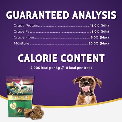 Show full view: Zignature Duck Flavored Soft Dog Treats, 4-oz bag slide 7 of 9