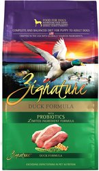 Zignature Duck Limited Ingredient Formula Dry Dog Food, 4-lb bag
