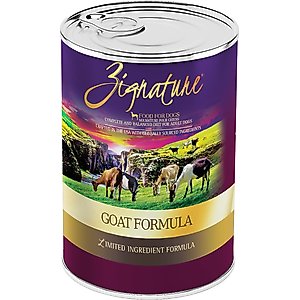 Zignature Goat Limited Ingredient Formula Canned Dog Food, 13-oz, case of 12