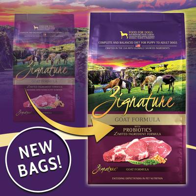 Show full view: Zignature Goat Limited Ingredient Formula Dry Dog Food, 12.5-lb bag slide 4 of 11