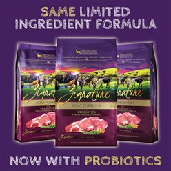 Zignature Goat Limited Ingredient Formula Dry Dog Food, 25-lb bag slide 2 of 9