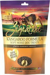 Zignature Kangaroo Flavored Soft Dog Treats, 4-oz bag