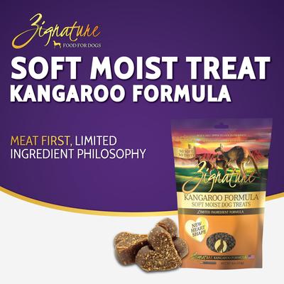 Show full view: Zignature Kangaroo Flavored Soft Dog Treats, 4-oz bag slide 4 of 9
