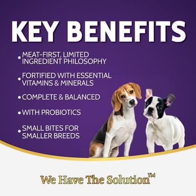 Show full view: Zignature Kangaroo Formula Small Bites Dry Dog Food, 12.5-lb bag slide 8 of 10