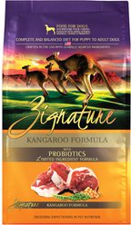Zignature Kangaroo Limited Ingredient Formula Dry Dog Food, 12.5-lb bag