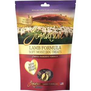 Zignature Lamb Flavored Soft Dog Treats, 4-oz bag