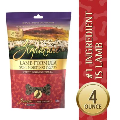 Show full view: Zignature Lamb Flavored Soft Dog Treats, 4-oz bag slide 3 of 10
