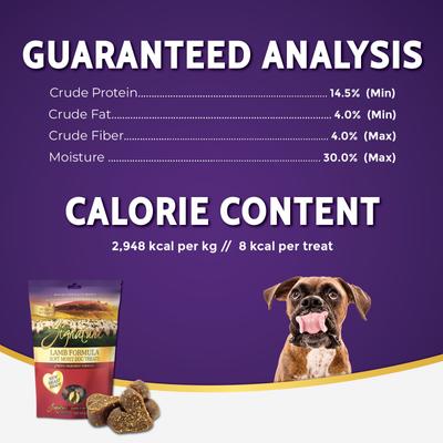 Show full view: Zignature Lamb Flavored Soft Dog Treats, 4-oz bag slide 7 of 10