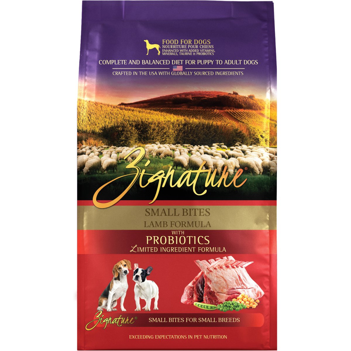 Zignature Lamb Formula Small Bites Dry Dog Food, 12.5-lb bag
