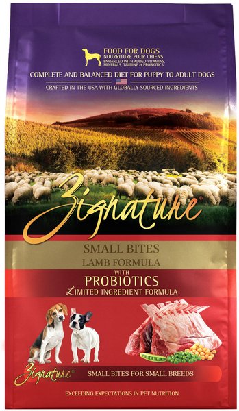 Zignature Lamb Formula Small Bites Dry Dog Food Zignature Lamb Formula Small Bites Dry Dog Food