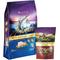 Show in main carousel: Zignature Limited Ingredient Formula Grain-Free Trout & Salmon Meal Dry Dog Food, 25-lb bag + Zignature Grain-Free Venison Formula Ziggy Bars Biscuit Dog Treats, 12-oz bag slide 1 of 5